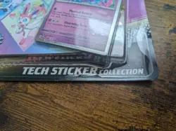 Pokemon TCG Prismatic Evolutions Tech Sticker Collection (small tear) - Image 4