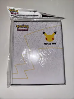 Sealed POKEMON CELEBRATIONS FIRST PARTNER PIKACHU COLLECTOR'S BINDER - Image 2