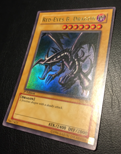 Red-Eyes Black Dragon 1. Auflage | Ultra Rare | SDJ | leicht bespielt | Yu-Gi-Oh - Image 4