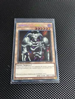 Yu-Gi-Oh YUGIOH Summoned Skull Prismatic Secret Rare SBC1 NM - Image 1