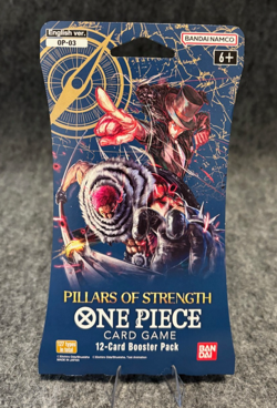 One Piece TCG, OP03 One Piece Pillars of Strength, Sleeved Booster Pack, English 810059780538 - Image 1
