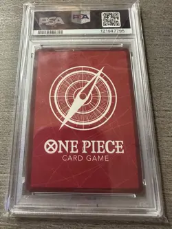 2024 One piece Shanks Alt Art OP09-001 PSA 9 Mint - Image 2