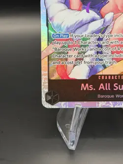 Ms. All Sunday | OP14-084 | One Piece | The Azure Sea’s Seven | Foil - Image 3