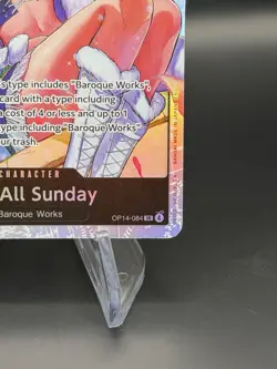 Ms. All Sunday | OP14-084 | One Piece | The Azure Sea’s Seven | Foil - Image 5