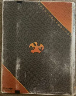 2015 Pokemon Charizard Ultra Pro 9-Pocket Card Storage Portfolio Elastic Strap - Image 2