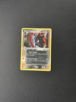 Pokemon Card EX Team Rocket Returns Dark Pupitar 41/109 - Image 2