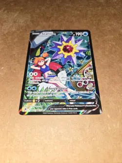 Starmie V - TG13/TG30 Full Art Astral Radiance Pack Fresh Pokemon Card - Image 1