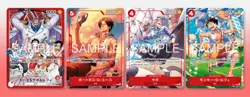 ONE PIECE Card Game Promo Start Deck Ace Sabo & Luffy Shonen Jump 4 & 5 SP PSL - Image 1