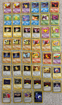 Pokemon Cards TCG Team Rocket Lot 46 Various Cards, 10 Dark Pokemon - Image 1