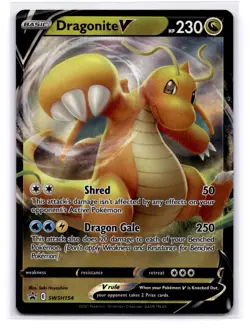Dragonite V - Promo SWSH: Sword & Shield Promo Cards SWSH154 LP-NM - Image 1