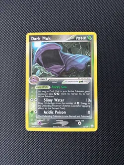 Pokemon Card EX Team Rocket Returns Dark Muk 16/109 Rare - Image 1