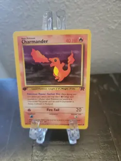 1st Edition Charmander 50/82 - Team Rocket - Pokemon Card - Near Mint (NM) - Image 1