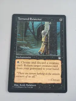MTG Tortured Existence Stronghold Magic The Gathering NM - Image 1