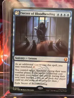 Secret of Bloodbending TLA #69 Non-Foil Standard Art NM MTG - Image 1