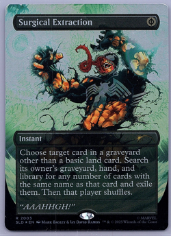 Surgical Extraction (2003) (Rainbow Foil) Secret Lair Drop Foil - Image 1