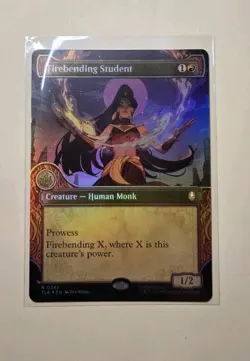 Firebending Student - #342 Foil (Showcase) Avatar: The Last Airbender - Mtg - Image 1