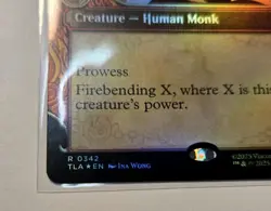 Firebending Student - #342 Foil (Showcase) Avatar: The Last Airbender - Mtg - Image 2