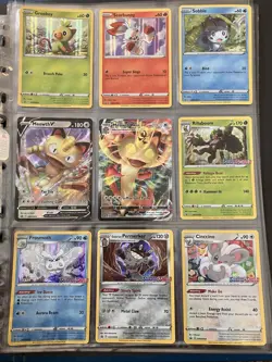 Pokemon TCG Sword Shield Base Set Master Set + Promos 001-009 Not Reverse Holos - Image 2
