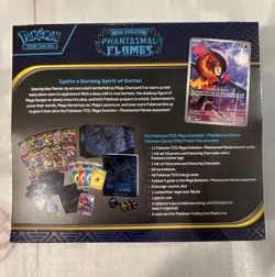 Phantasmal Flames Pokemon Center Exclusive Elite Trainer Box ETB Factory Sealed - Image 2