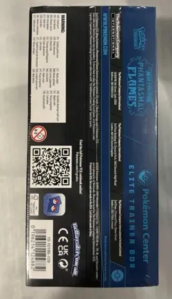 Phantasmal Flames Pokemon Center Exclusive Elite Trainer Box ETB Factory Sealed - Image 5
