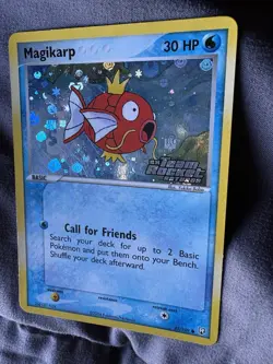 Pokemon TCG Magikarp 65/100 Reverse Holo Stamped EX Team Rocket Returns NM - Image 3