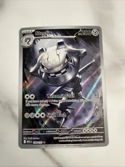 Pokemon TCG - Mega Evolutions - Steelix Illustration Rare - 150/132 NM - Image 1