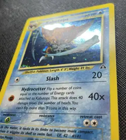 2001 Pokemon Neo Discovery Kabutops Holo #6/75 VLP - Image 5