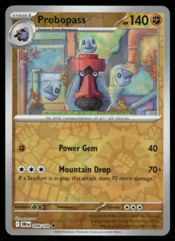 2025 Scarlet & Violet Series - Destined Rivals Probopass Uncommon #98 - Image 1