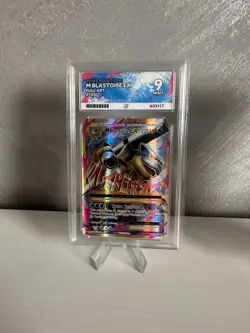 Pokemon Evolutions XY 102/108 2016 Full Art M/Mega Blastoise EX 102 ACE 9 - Image 1