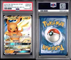 2019 POKEMON SM BLACK STAR PROMO #SM232 PIKACHU GX PSA 10 - Image 3
