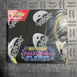 Pokemon TCG Mega Evolution Phantasmal Flames Booster Box As Shown - Image 1