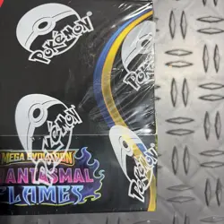 Pokemon TCG Mega Evolution Phantasmal Flames Booster Box As Shown - Image 2