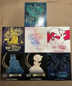 Pokemon TCG Players Guide Lot Of 7 Scarlet & Violet/Mega - Image 1