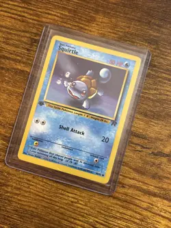 Squirtle 68/82 Team Rocket 1st Edition Pokemon TCG - Image 3
