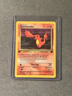 Pokemon TCG - Charmander - 50/82 - Common 1st Edition - Team Rocket [Near Mint] - Image 1