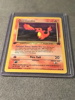 Pokemon TCG - Charmander - 50/82 - Common 1st Edition - Team Rocket [Near Mint] - Image 2