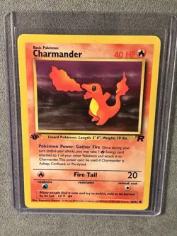 Pokemon TCG - Charmander - 50/82 - Common 1st Edition - Team Rocket [Near Mint] - Image 3