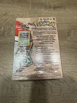 Pokemon Fossil BodyGuard Theme Deck 1999 Factory Sealed Brand New Vintage 742818060738 - Image 2