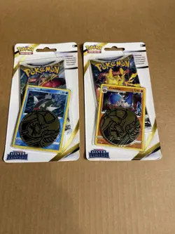 Pokemon Silver Tempest Blister Packs Basculin & Cranidos Factory Sealed Set Of 2 - Image 1