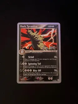 dark tyranitar 19/109 Rare World Championship Decks 2005 Pokemon Card NM - Image 1