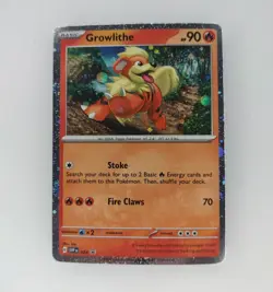 Growlithe SVP 024 Cosmos Holo - Black Star Promo - Pokemon Card - SVP024 - NM - Image 1