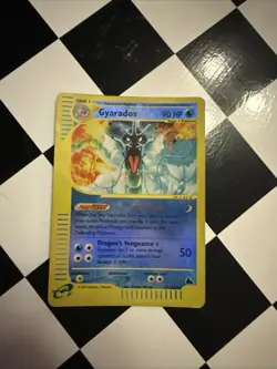 Gyarados 11/144 Skyridge Reverse Holo Pokemon Card Rare - Image 2