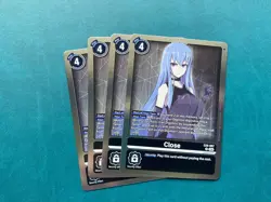 Close EX8-067 Playset Chain of Liberation Digimon Card Game x4 - Image 1