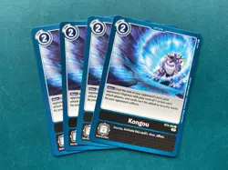 Kongou BT9-103 Playset X Record Digimon Card Game x4 - Image 1