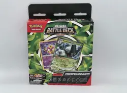 Pokemon TCG Meowscarada ex Deluxe Battle Deck - Ready to Play 60 Card Deck 🔥 - Image 1