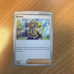 Pokemon TCG Arven 186/197 Non Holo Regular Card Obsidian Flames NM/M - Image 1