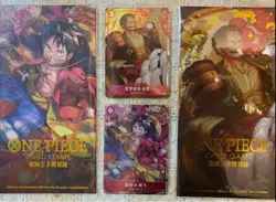 One Piece TCG Card Game Chinese Luffy & Zoro New Year Red Packer Promo Exclusive - Image 1