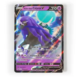 Pokemon - Shadow Rider Calyrex V - SWSH131 - Black Star Promo - Half Art Card - Image 1