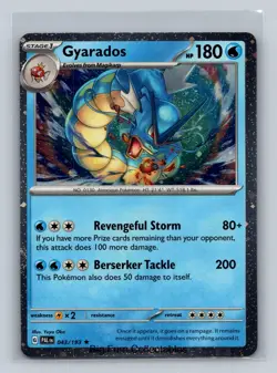 Gyarados - (Cosmo Holo) Promo Miscellaneous Cards & Products 043/193 NM Free Shi - Image 1