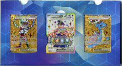 Terapagos EX Ultra-Premium Collection 3 PROMO CARDS Still Sealed Lapras Cinderac - Image 1